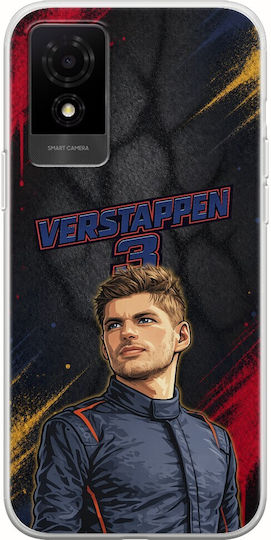 Pole Position Collection Max Verstappen Tcl 501 Flexible Tpu Transparent Silicone Case