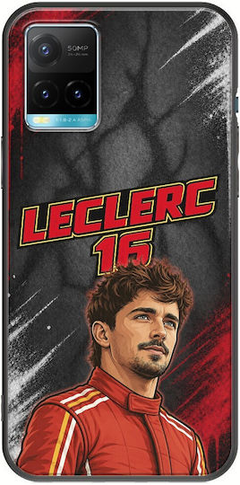 Калъф Pole Position Collection Charles Leclerc Vivo Y33s Черен TPU Силикон