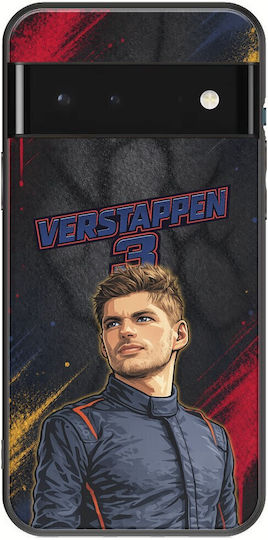 Pole Position Collection Max Verstappen Google Pixel 6 Pro 5g Black TPU Silicone Case