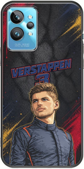 Калъф Pole Position Collection Max Verstappen Realme GT2 Pro Черен TPU Силикон