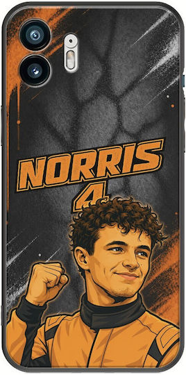 Калъф Pole Position Collection Lando Norris Nothing Phone 2 Черен TPU Силикон