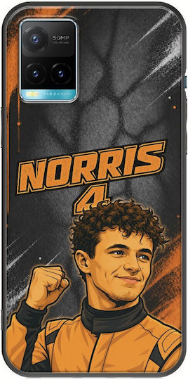 Handyhülle Pole Position Collection Lando Norris Vivo Y33s Schwarze Tpu Schwarz Silikon