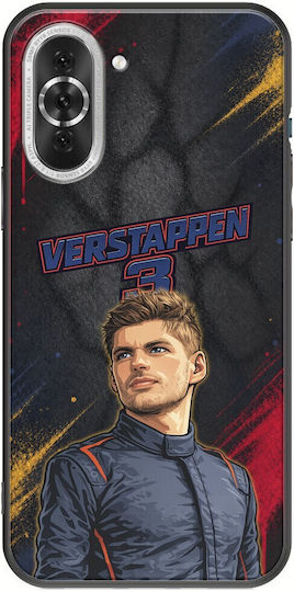Θήκη Pole Position Collection Max Verstappen Huawei Nova 10 Pro Black Tpu Μαύρη Σιλικόνη