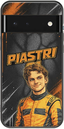 Калъф Pole Position Collection Oscar Piastri Google Pixel 6 Pro 5g Черен TPU Силикон