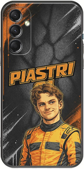 Калъф Pole Position Collection Oscar Piastri Samsung Galaxy M34 5g Черен TPU Силикон