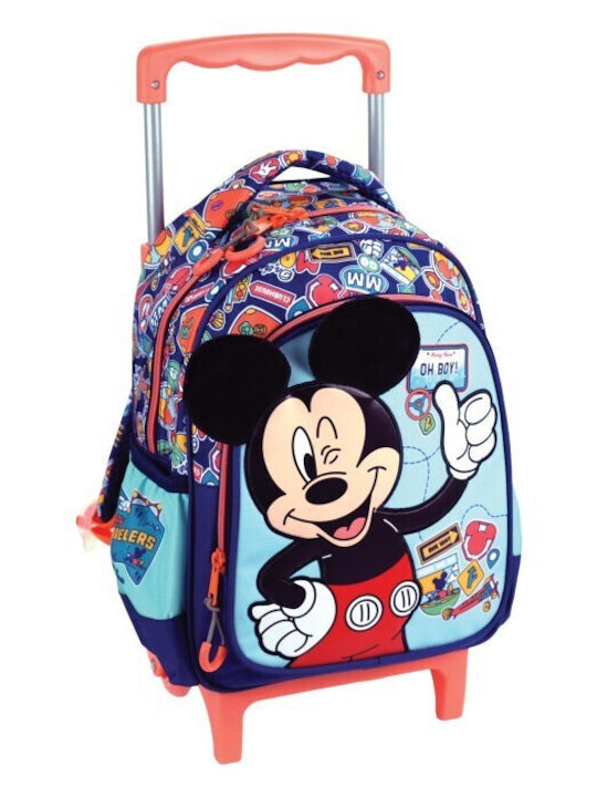 Gim Mickey Σχολική Τσάντα Τρόλεϊ Νηπιαγωγείου