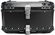 Black One Motorcycle Top Case Aluminum 65lt Black