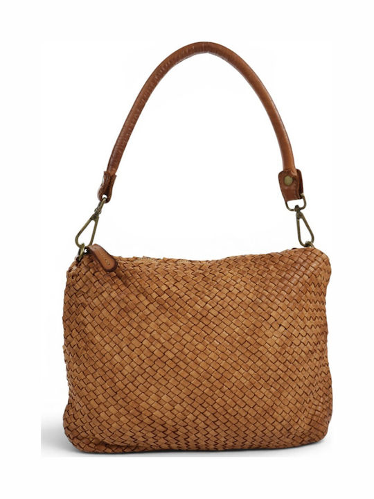 Passaggio Leather Δερμάτινη Γυναικεία Τσάντα Ώμ...