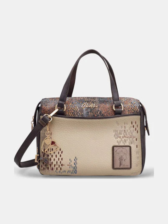 Women's Handbag Shoulder Beige