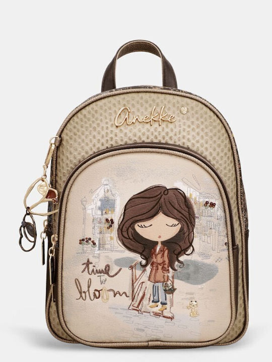 Women's Beige Backpack