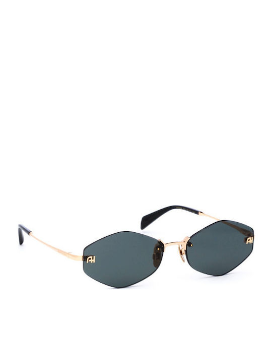 Ana Hickmann Gold Sunglasses with Frame Ana Hickmann Gold Sunglasses with Frame