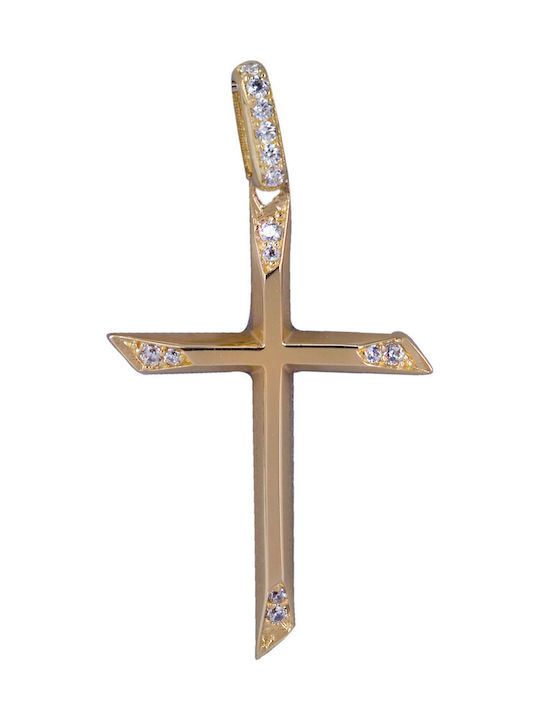Gold Kreuz 9K Ohne Kette