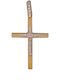 Gold Cross 9K Double Sided Without Chain