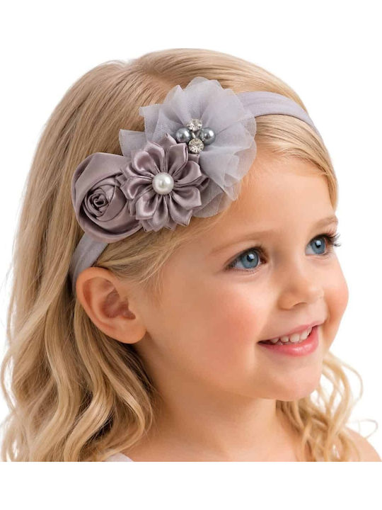 TakTakBaby Kids Hair Band In Grey Colour