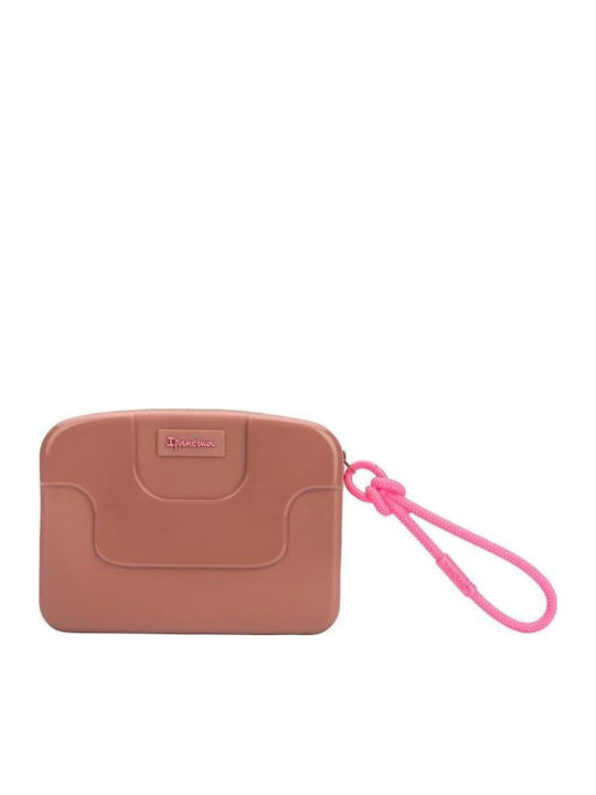 Ipanema Damen Kulturbeutel Braun Rosa 780-26363 83779-bp257
