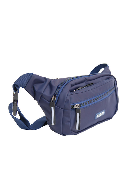 Herren Gürteltasche Blau