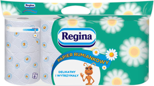 Regina Тоалетна Хартия 8 Рола 3 Пласта