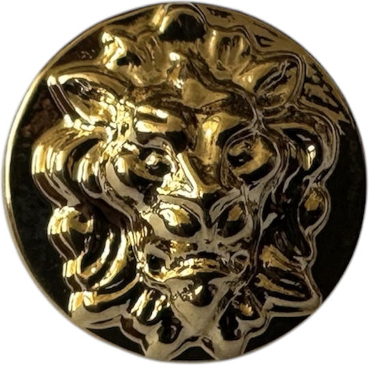 Button 2.5cm B0045-40 Gold 1 Piece