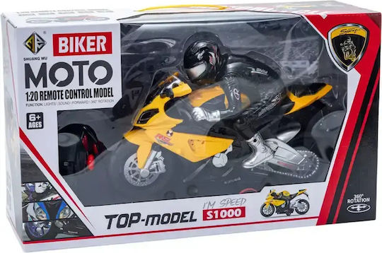Gounaridis Toys RC Vehicle Motorcycle Yellow