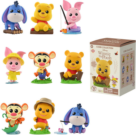 YuMe Toys Disney Winnie the Pooh Cosbi Assorted Surprise Figure 8pcs