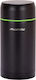 Kamille Thermos Bottle Stainless Steel Plastic 1lt Black