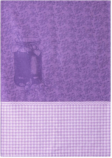 Zwoltex Zwoltex Küchentuch aus 100% Baumwolle in Lila Farbe 50x70cm