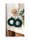 SteweHome SteweHome Set Dekorative Korbweide Vasen Grüne 17x17xH19cm 2Stücke