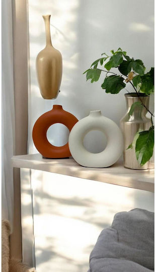 SteweHome SteweHome Set Keramik Vasen Beiges 17xH19cm 2Stücke