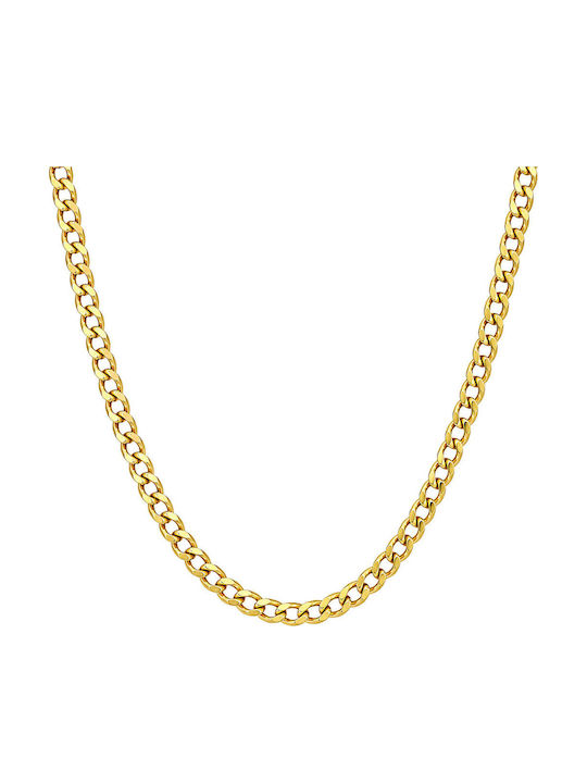 Damentag Gold Kette Nacken 9K