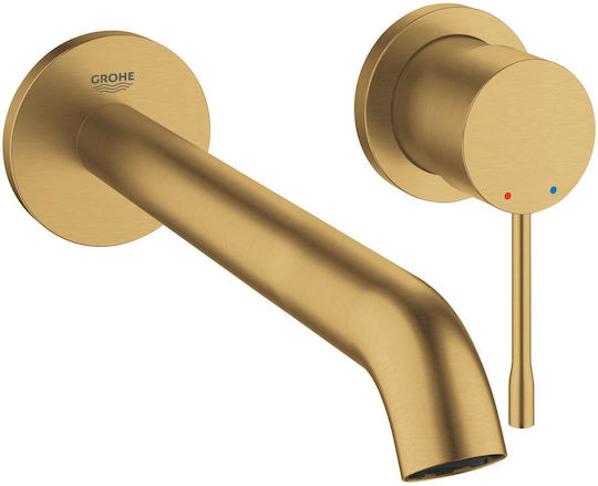 Grohe Комплект Смесител И Чучур За Вграждане За Лавабо Златист