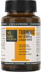 Atlife Turmeric & Black Pepper 10000mg 30 Vegetable Capsules Atlife Turmeric & Black Pepper 10000mg 30 Vegetable Capsules