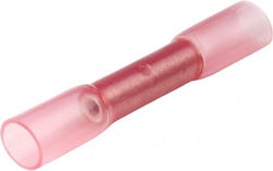 Accesorii Conector Tubulatură Termocontractibilă Cu Termocontractibil T-1 Roșu 0 5-1 5mm² Set 3 Bucăți
