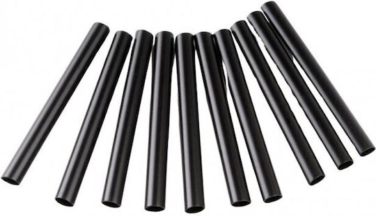 Fast Buds Schrumpfschlauch Set mit Klebstoff Durchmesser 6,4 Mm 10 Stück