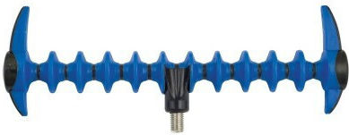 Gonefishing Gnfkd-x010 Multi-feeder Rod Support Cap 80 X 225 Mm Black Blue Plastic