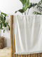 Nima Jacquard Beach Towel Beige 160x90cm