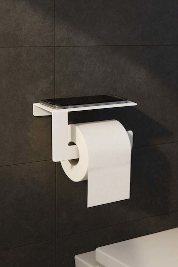 SteweHome Metallic Grey Paper Holder