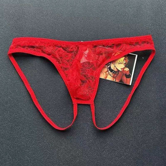 Dragon Men's Underwear Jockstrap Transparent
