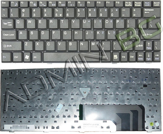 Laptop-Tastatur Fujitsu Fsc Amilo M1437 Hasee P420 Tcl T22 Founder R211 Schwarze US UK
