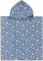 Fresk Essenials Swe-2024se1664 Turtle 0-10yrs Poncho Θαλασσης