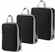 Organizer Case Black 3 Pieces