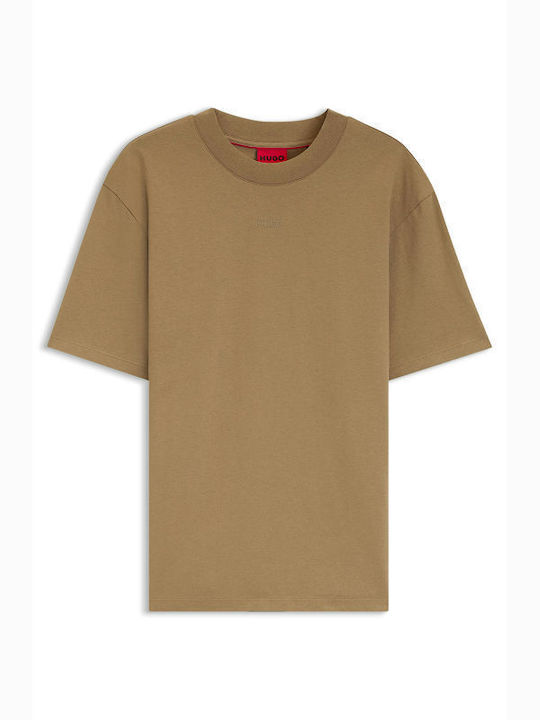 Boss T-shirt Кафяв