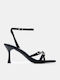 Sandals with Strass Black