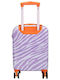 Dugros Cabin Travel Suitcase Lilac Height 46cm