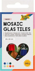 Folia Ψηφίδες Μωσαϊκού 10x10mm 240gr 300 Stück Basiskleinen