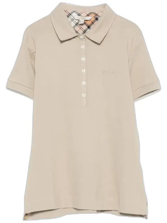 Barbour Дамска Поло Блуза Бежова
