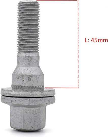 SCC SCC Radschlösser M12x45mm