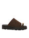 Women's Flat Sandals Brown