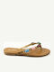 Women's Flat Sandals Brown