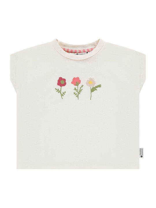 Stains & Stories T-Shirt Ecru