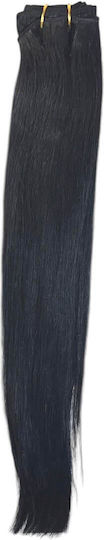 Τρέσα Φυσική Τρίχα Remy 100g 50cm #1 Forever Beauty